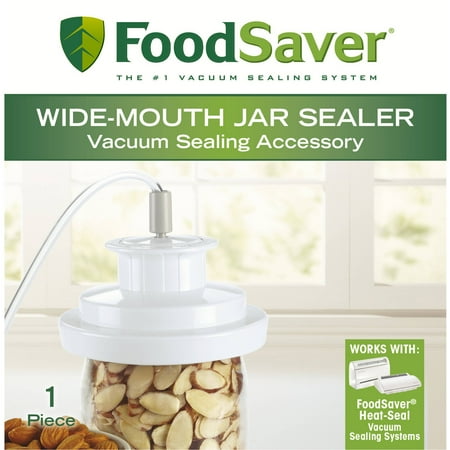 FoodSaver Wide-Mouth Jar Sealer