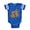 Royal Blue, variant on CafePress - Monkey Couple - Cute Infant Baby Football Bodysuit