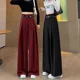 thumbnail image 2 of Pantalones de mujer Ancolar rojos Otoño 2024 Nuevos pantalones de campana de Zhongzhou con combinación sensorial de Guangzhou Pantalones femeninos de moda, 2 of 4