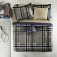 thumbnail image 3 of Queen Plaid Comforter Set with Bed Sheets, 3 of 4