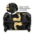thumbnail image 5 of Wukai Christmas Gold Deers Elastic Luggage Cover: Personalized Protection for Your Suitcase - Fits 19~29-inch, Washable & Durable Travel Companion-Large, 5 of 8