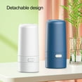thumbnail image 3 of QUTETN 1 Ensemble Lave-Nez 200ML avec Réservoir d'Eau, Charge USB Haute Fréquence, Tête Rotative, 3 Vitesses, Type Impulsion, Usage Quotidien, 3 of 8