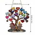 thumbnail image 2 of You And Me We Got This Personalized Couple Window Hanging Ornament, Custom Acrylic Heart Tree Design, Boyfriend Girlfriend Gift,Husband Wife Gift,Indoor Living Room Bedroom Decor, 2 of 2