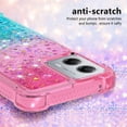 thumbnail image 4 of Liquid Case for Moto G 5G 2023, Glitter Bling Soft TPU Bumper Heavy Duty Shockproof Protective Cover Full Body Bling Liquid Sparkle Flowing Case for Motorola Moto G 5G 2023 Gradient Turquoise, 4 of 12