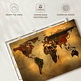thumbnail image 6 of Elephant Stock Flags Of The World Map Wall Art - Horizontal Canvas Wall Art - Living Room Wall Decor - Map Canvas - Brown And Yellow Decor - 36" x 24", 6 of 8