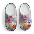 thumbnail image 3 of Tiny Toons Looniversity Adventure Soft Plush Slippers for Boys Girls Winter Warm Cotton Slippers with Rubber Sole Non-Slip Kid's Slip on Shoes Fluffy House Slippers For Indoor And Outdoor, 3 of 8
