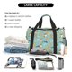 thumbnail image 5 of Disketp Cute Dogs Corgi Bolsa de Viaje Tipo Duffle, Bolso de Mano para Fin de Semana para Mujer, Bolsa de Gimnasio Ligera para Hombre, Esencial para Viajes, 5 of 7