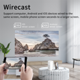 thumbnail image 4 of T30 1080P HD LED Projector with Dual-Band WiFi & Screen Mirroring – Portable Mini Home Theater, 16-100 Inch Display, Built-in Speakers, Efficient Cooling System, iOS/Android Compatible, ABS Material,, 4 of 7