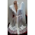 thumbnail image 2 of Femmes Satin de Soie Robe Pyjama Robe de Mariée Robe de Nuit Robe Dentelle Homewear, 2 of 3