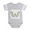 Heather Gray, variant on CafePress - Fantasy Butterfly 9 - Cute Infant Baby Football Bodysuit