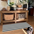 thumbnail image 6 of Striped Front Door Rug, Small Outdoor Rug, Front Door Rug Outdoor, Porch Rug for Under Door Mat, Outdoor Porch Rug, Indoor Outdoor Entryway Mat, Non Slip Porch Throw Rug 1Pcs, 6 of 6