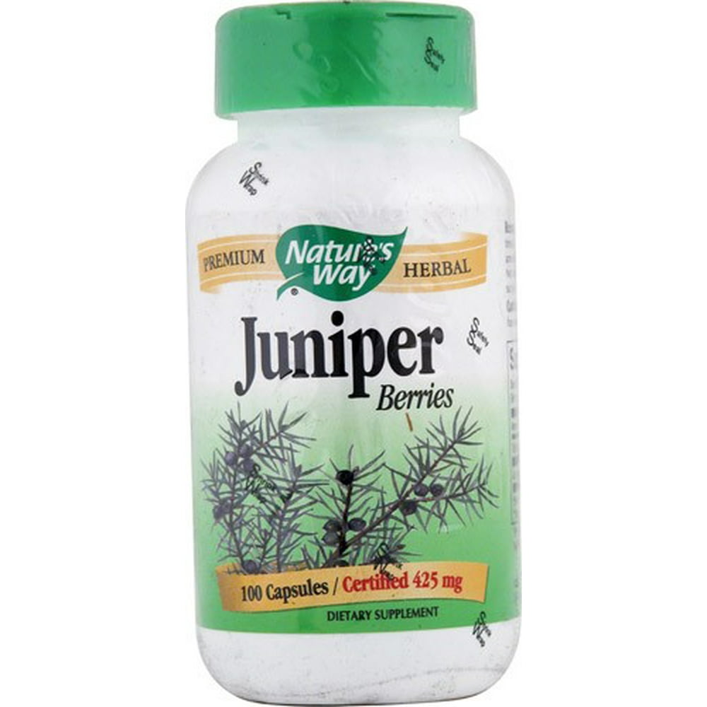 Nature's Way Juniper Berries 100 Capsules