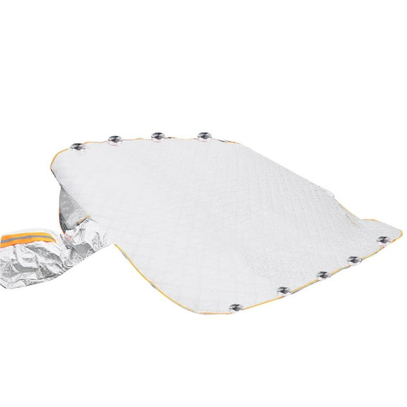 Sidaley Cubierta de nieve para automóvil Parabrisas de automóvil de gran tamaño Proteger del sol Agua Polvo Hielo Escarcha Parabrisas de automóvil Automoción decorativa y accesorios Numero 3 Sidaley VI009313-03