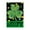 A, variant on Beautynvta St. Patrick's Day Garden Flag, 12x18 Inch Double Sided Green Clovers Welcome Flag for Spring Yard Outdoor Decoration