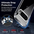 thumbnail image 4 of KOMI Compatible with Google Pixel 9/9 Pro Case with Tempered Glass Screen Protector, [Not Yellowing] [Military-Grade Drop Protection] Protective Cover Case for Google Pixel 9/9 Pro 5G 2024, 4 of 5