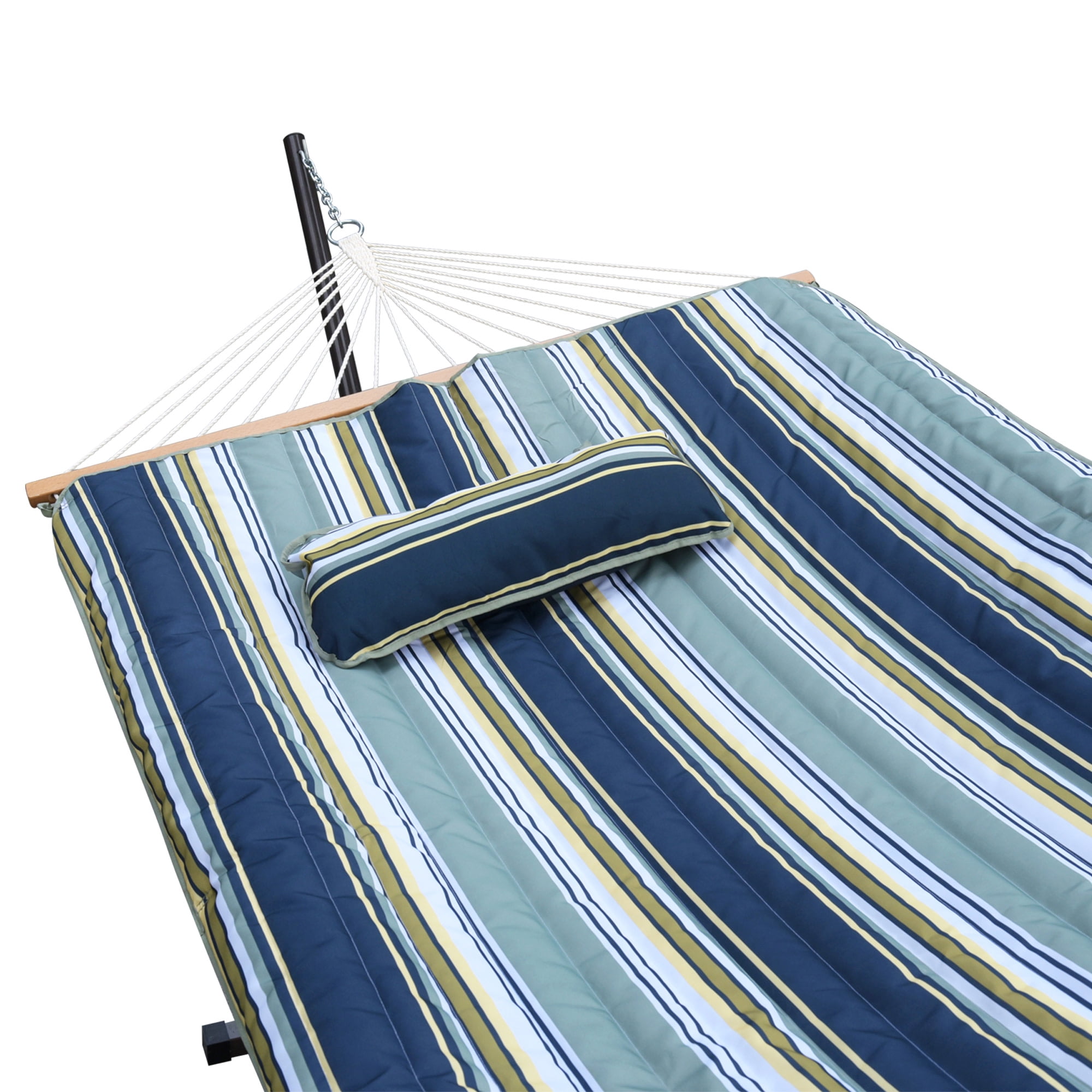 Island Retreat Coastal Stripe Pillow & Pad Set for Hammocks