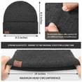 thumbnail image 3 of Winter Beanie Daily Hat Thermal Polar Fleece Ski Stocking Skull Cap for Men and Women, 3 of 8