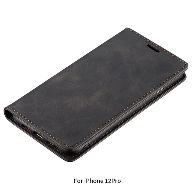 Seitruly Funda de teléfono Funda de cuero para teléfono Retro Frosted Mobile Holder Teléfono y Comunicación Tipo 2