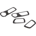 thumbnail image 2 of TINKI ABS Inner Car Look Interior Door Handle Panel Cover Trim for Toyota Tacoma 2011 2012 2013 2014 2015, 2 of 7