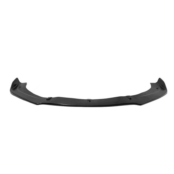 Ikon Motorsports Front Bumper Lip Spoiler Lower Air Dam Chin Splitter Bodykit Replacement Compatible With 2016-2018 Honda Civic Coupe Sedan CS Style PU Polyurethane Unpainted Black