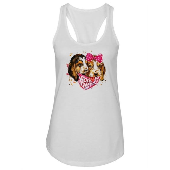 Forever Friends Dogs Tank Women -Image by Shutterstock, Female x-Small