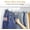 25pc, variant on Clear Skirt Hangers with Clips, Non-Slip Pants Hangers for Closet, Clip Hanger for Pant, Skirts, Shorts, 14'' Clear Plastic Hanger, Pack of 25