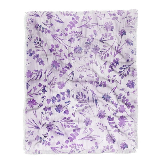 Society6 Laura Fedorowicz Light Through the Cracks Woven Throw Blanket