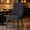 C, variant on Clearance! Soovim Stretch T Shape Chair Cover, Jacquard Armchair Slipcover with Elastic Bottom, Small Armchair Furniture Protector for Living Room, Machine Washable, Black