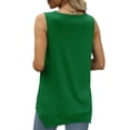 thumbnail image 4 of Fantaslook V Neck Tank Top for Women Casual Flowy Tunic Sleeveless Tops Summer Shirts, 4 of 6