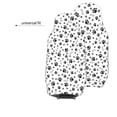 thumbnail image 4 of LAKIMCT Dog Paw Bone Pattern Car Seat Covers Vehicle Front Seat Covers Universal Fit Seat Protector, 4 of 9
