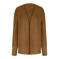 thumbnail image 4 of Women's Sweaters Under $15 Lightweight Long Sleeve Open Front Casual Lightweight Soft Knit Cardigan Sweater Outerwear, 4 of 5