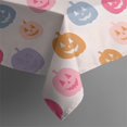 thumbnail image 5 of Happy Halloween Square Table Cloth Waterproof Spillproof Tablecolths Pumpkin Skull Bat Spider Tablecloth for Halloween Birthday Wedding Graduation (60x60 Inch), 5 of 6