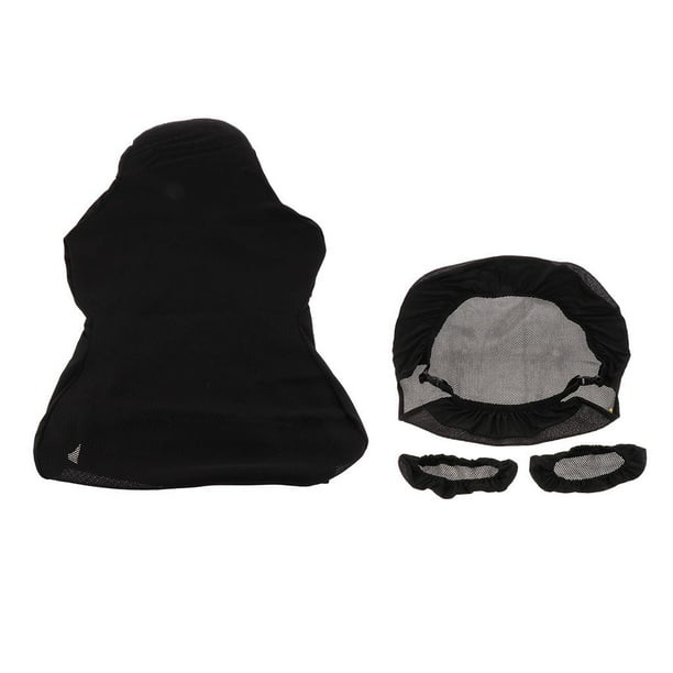 Funda para Sillón de Elevación Giratoria Elástica para Oficina, Funda para Silla Antisuciedad Extraíble , Negro perfecl Funda giratoria para sillón
