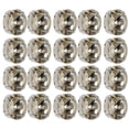 thumbnail image 3 of 20Pcs Bricolage Griffe Diamants Robe de Mariée Rétro Mode Artisanat Verre Vêtements Décorations17mm Lumière Marron Rond Verre Griffe Diamant, 3 of 14