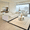 Black Dotted, variant on RUMAISA RUGS Classic Area Rugs, Yellow Wool & Silk Carpet Carpet for Living Room, Indoor Area Rug, Non Slip, Rug for Bedroom Dining Room (Size: 8' X 8' ft)