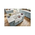 thumbnail image 3 of Blanco KF-442505 Empressa Pull-Down Bridge Kitchen Faucet with Soap Dispenser in Stainless, 3 of 5
