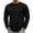 09#Black, variant on Men's Long Sleeve T Shirt Moisture Wicking Basic Tee Comfortable Breathable and Soft Crew Neck Machine Washable Easy Match Solid Color Fall Outfits