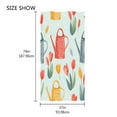 thumbnail image 4 of Flowers Watering Cans with Tulips Beach Towel Oversized Sandproof Absorbent Quick Dry Towels Adult for Travel Vacation Essentials, 4 of 7