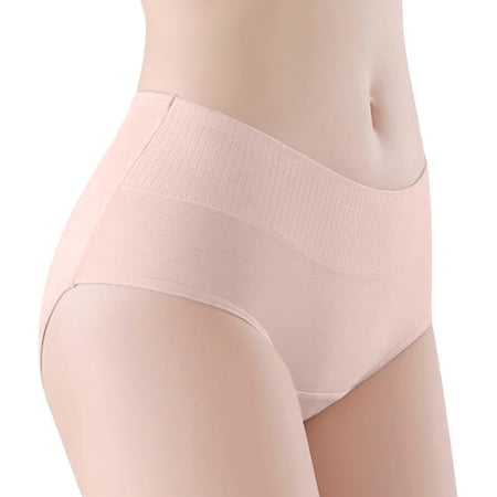 Weyolog Panties for Women  Women s Lace Plus Size Waist Sexy Breifs Gather Your Waist And Buttocks Lines  Panties for Women Beige XL