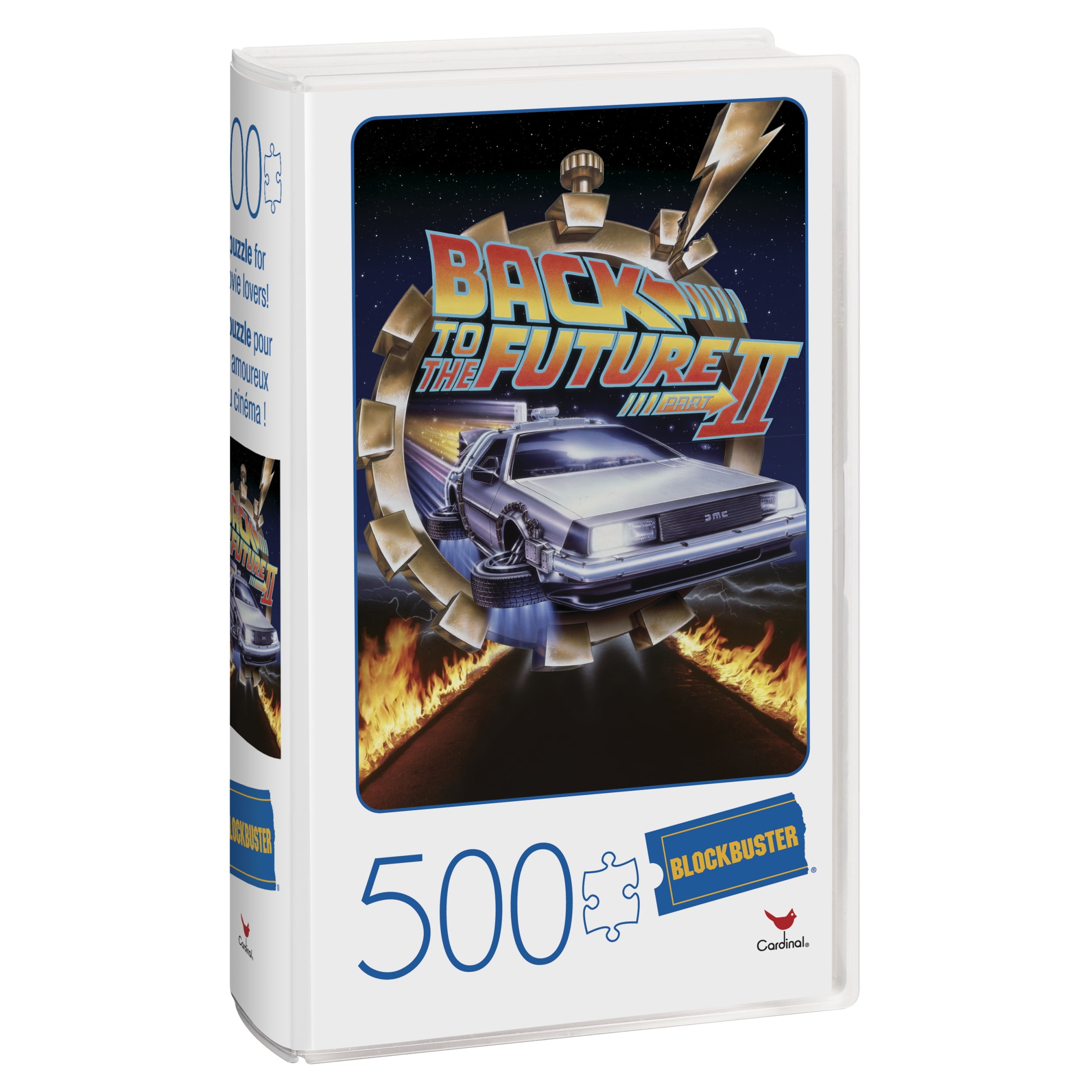 Back to the Future 2 Movie, 500-Piece Jigsaw Puzzle in Plastic