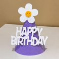 thumbnail image 1 of Sombrero de cumpleaños de fieltro con cuerda para niños, sombreros creativos de corona con lazo para perros y mascotas, gorras de fiesta, decoración de Navidad y Año Nuevo 2022, 1 of 4