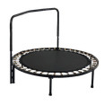thumbnail image 4 of Mini Folding Toddler Trampoline for Kids Ages 3-7, Small Rebounder Trampoline with Handle Safety Padded Cover for Indoor/Garden, 4 of 7