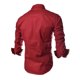thumbnail image 4 of Hombres Otoño Casual Slim Fit Manga Larga Turndown Pocket Top Blusa Camisa Odeerbi  ODB-6, 4 of 4