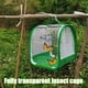 thumbnail image 1 of Muyoka Red de hábitat de mariposa pequeña, jaula de malla de insectos transparente, terrario de malla de oruga plegable y portátil Muyoka Hogar, 1 of 7