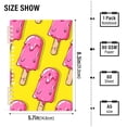 thumbnail image 3 of Pink Ice Cream Ring Binder Notebook Journey Note Diary College Ruled Spiral Notebook Study Loose Leaf Paper A5 60 Pages, 3 of 8