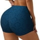 thumbnail image 1 of Fotbe Dark Blue Shorts Sin Costuras – Shorts Deportivos de Cintura Alta para Mujer, Elásticos para Gimnasio, Yoga, Running o Ciclismo-Large, 1 of 8