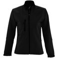 thumbnail image 1 of SOLS - Chaqueta modelo Roxy Soft Shell ( transpirable, cortavientos e impermeable) para mujer (Negro) SOLS UTPC348_black, 1 of 5