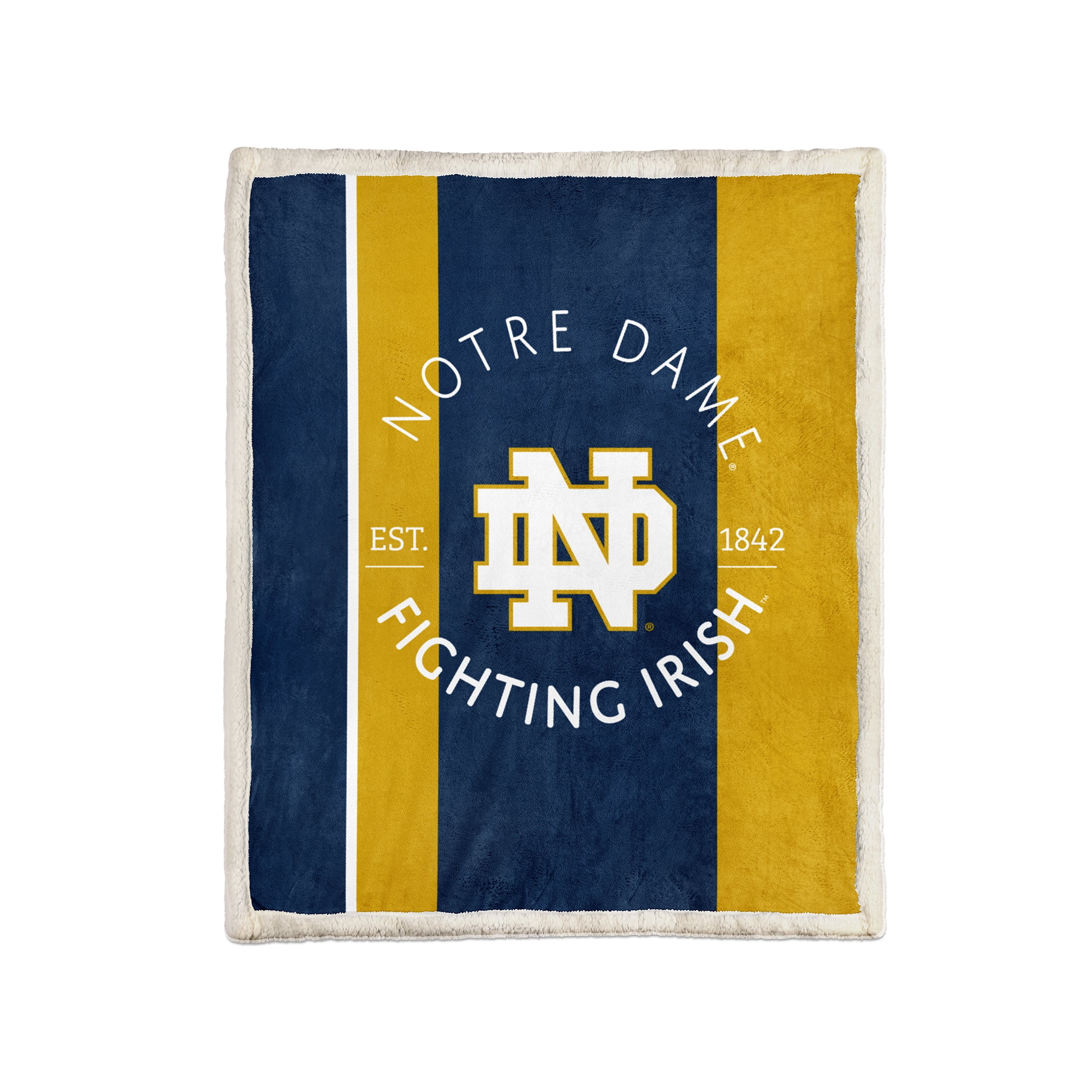 NCAA Notre Dame Fighting Irish Sherpa Blanket