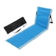 thumbnail image 3 of Silla de camping plegable con respaldo, cómoda y fácil de transportar, con asiento de suelo plegable. Azul oscuro, 3 of 8