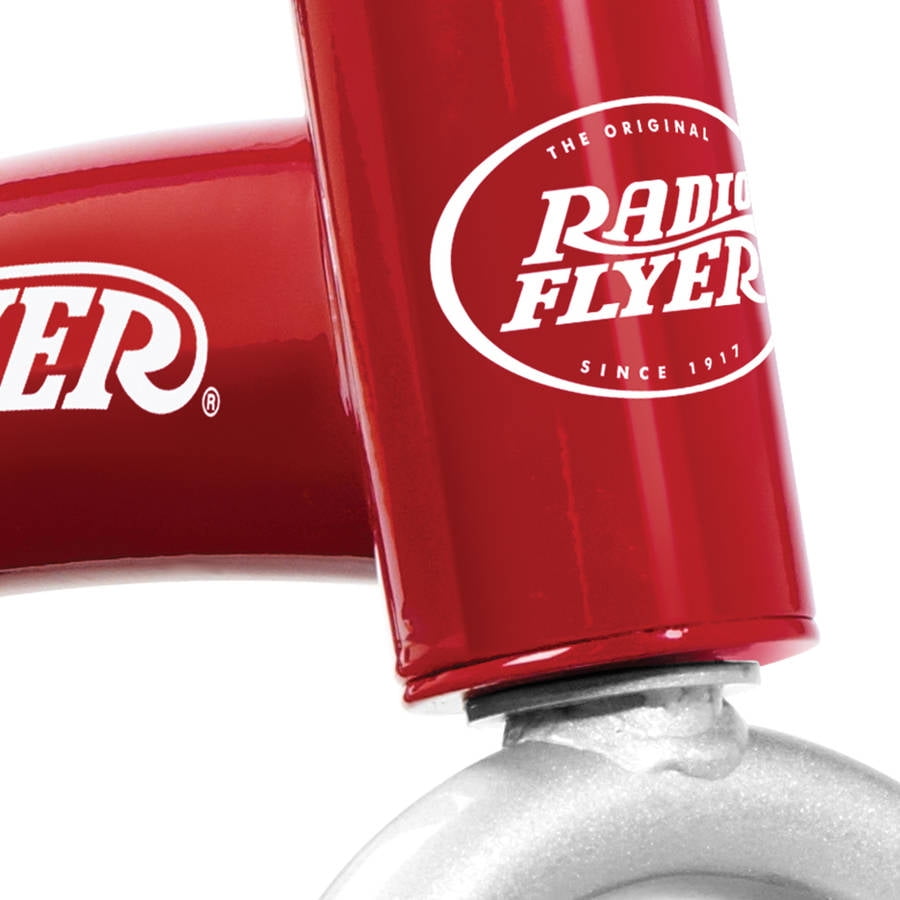 radio flyer glide & go balance bike with air tires